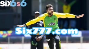 Pakistani pacer Mohammad Amir exhibited his lethal fast-medium bowling for the Jamaica Tallawahs - Six6s app